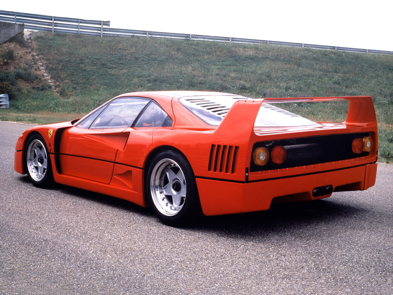ferrari, 1987, f40, supercar, classic, 1080P