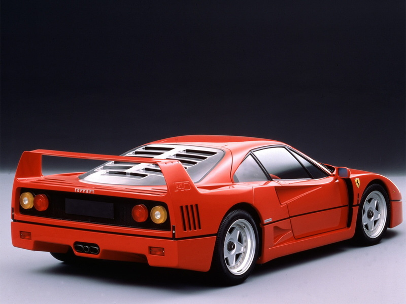 supercar, 720P, f40, 1987, ferrari, supercars, classic