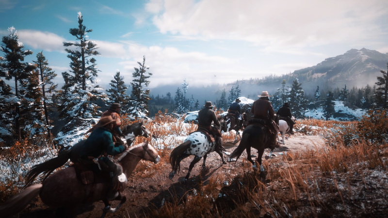 Arthur Morgan, Red Dead Redemption II, Dutch van der Linde, 2K, video games, screen shot, Red Dead Redemption 2