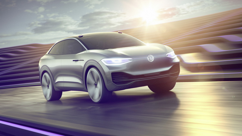 Volkswagen I.D. CROZZ ll, grey, 4k, road, electric car, silver, digital, coupe