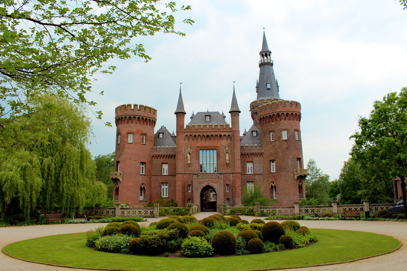 Architecture, 5K, Castle, niederrhein, spire, grass, north rhine westphalia, sky, growth, history, building Exterior, bedburg hau, germany, museum, Schloss Moyland