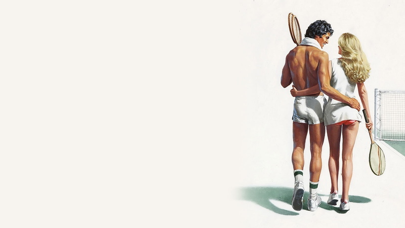 hd, 720P, white, digital/artwork, couple, tennis, drawing