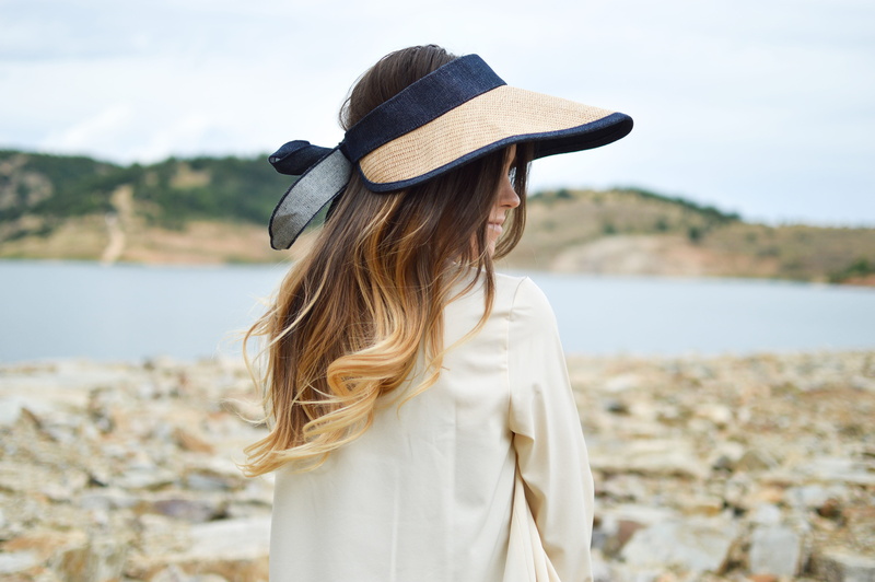 adult, one person, woman, young adult, human hair, focus on foreground, near, sun hat, 5K, hat, standing, girl, next, nature, lady, long hair, land, water