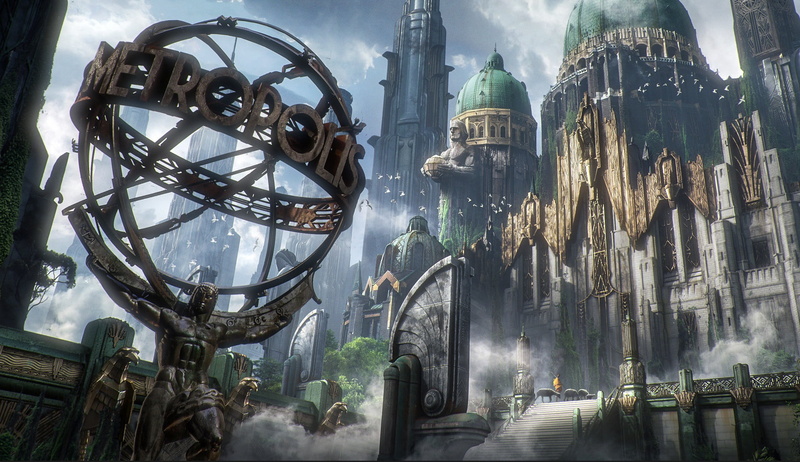 installation, shepherd, The Metropolis, the city, facilities, 1080P