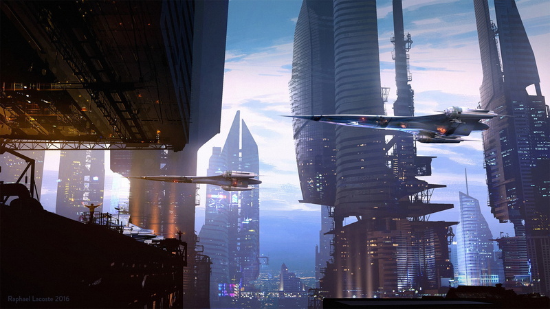 facilities, flying machines, Raphael Lacoste, 1080P, Landing Scene