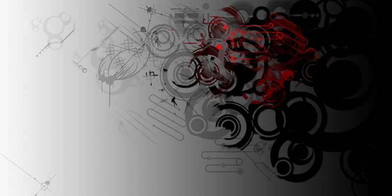 Abstraction, human representation, pencil drawing, ornate, high angle view, swirl, technology, black, composition, digitally Generated Image, art and craft