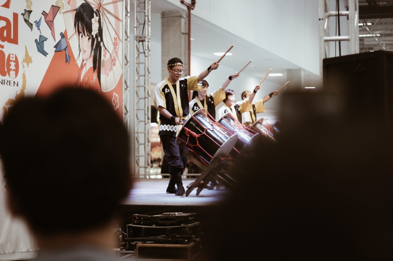 drummers, architecture, taiko drum, stage, taiko, concert, drum, real people, standing, stage - performance space, sound, group, adult, japanese, women