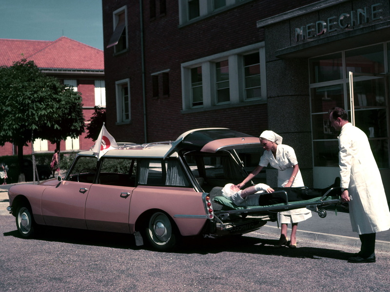 1960, classic, ambulance, emergency, 1080P, citroen, id 19
