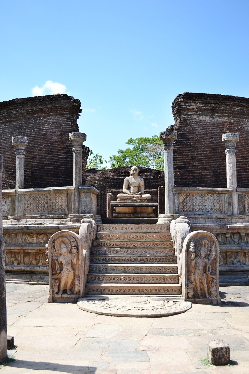 outdoors, the past, religion, art and craft, archaeology, place of worship, sunlight, spirituality, travel destinations, day, building exterior, sri lanka