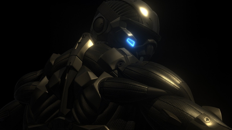 metal, black background, studio shot, futuristic, security, no people, suit of armor, work helmet, Crysis, aggression, protection, human representation