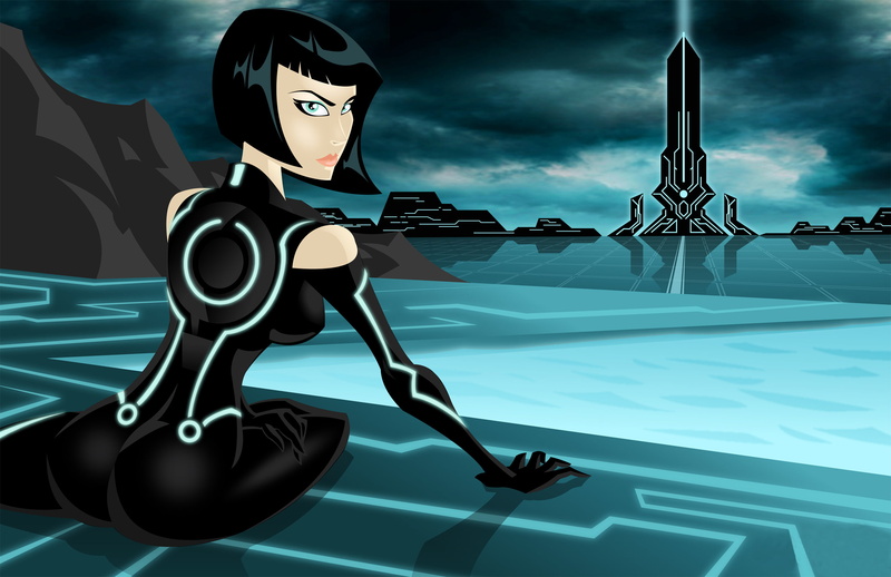 Quorra, TRON: Legacy, Grid, 1080P, fiction