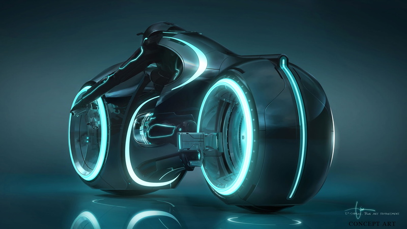 aircraft, 1080P, concept, Tron Legacy, hd, x, concepts, art, lightcycle, tron, legacy