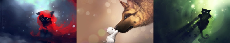 drawing, kitten, cute, tripple, multi, monitor, mignon, chaton, cat, kitty, dessin, multiple, 5K, apofiss, draw, chat, screen, dog
