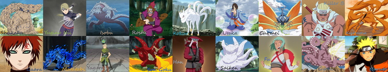 screen, nine, multiple, japon, multi, hote, host, 5K, serie, naruto, tailed, monitor, tripple, japonais, demon, beast, series, anime, neuf