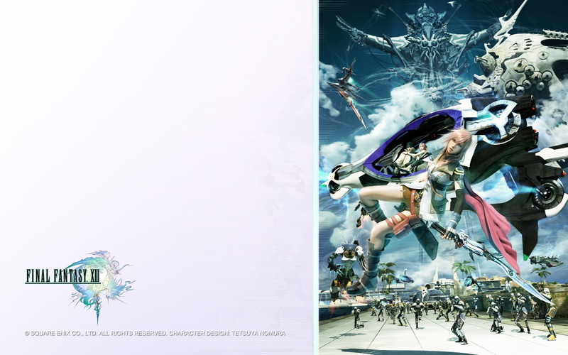 720P, Lightning (Final Fantasy), Serah Farron, Final Fantasy XIII, Snow Villiers, Final Fantasy