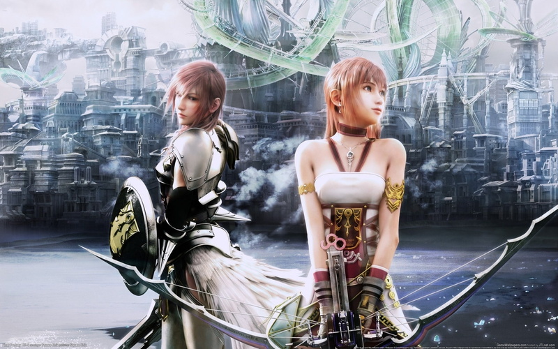 games, claire, xiii, video, hd, Final Fantasy, art, fantasy, farron, Final Fantasy XIII, 1080P, serah, final