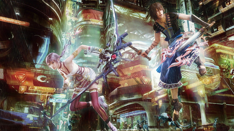 farron, rain, fantasy, video, final, xiii, 1080P, serah, games