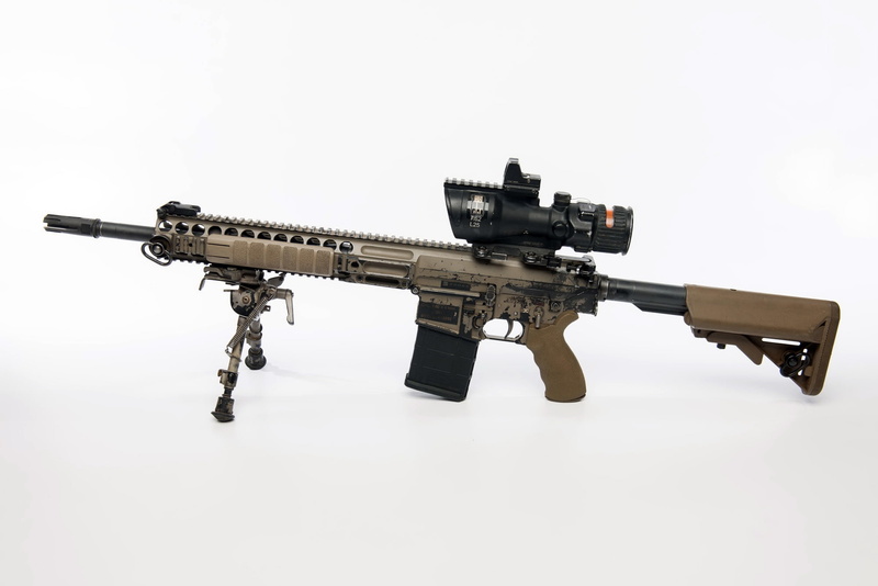 7.62mm, 1080P, background, Sharpshooter Assault Rifle, weapons, L129A1