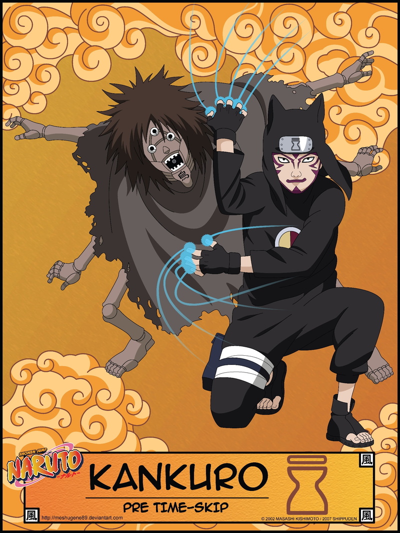 naruto, 1080P, art, kankuro, Manga, suna, anime, Naruto: Shippuden, shippuden, x, puppets, hd