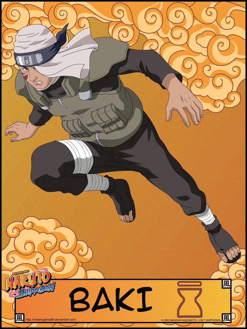 shippuden, hd, Suna, Naruto: Shippuden, 2K, art, baki, anime, naruto