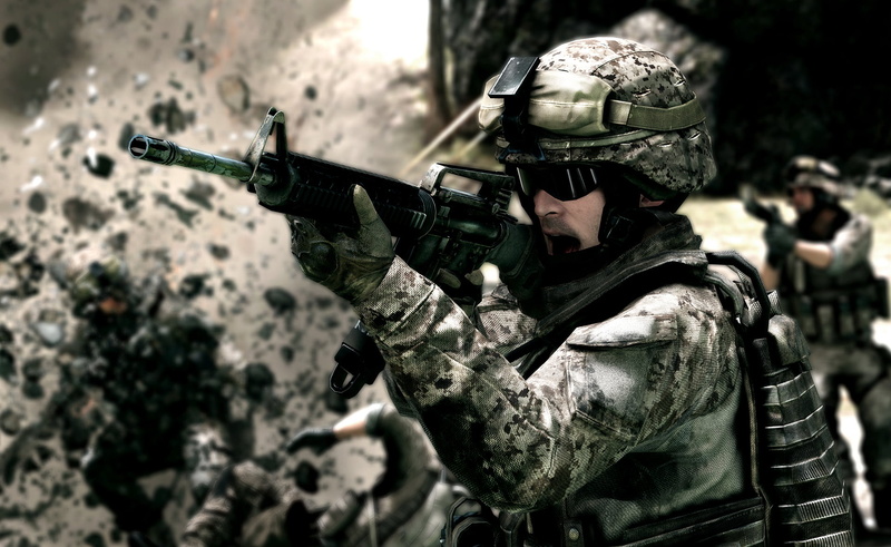rifle, military, 1080P, army helmet, weapon, m-16, weapons, machine gun, protection, gun, aiming, special forces, government, battlefield, armed forces
