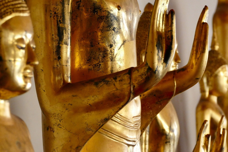 deity, close-up, human representation, no people, bangkok, belief, spirituality, art, wat, buddha, silver colored, wat pho, meditation, gold colored, statue