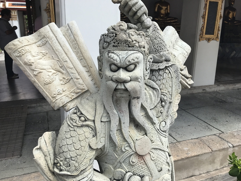 statue, place of worship, representation, creativity, craft, thailand, building, carving - craft product, male likeness, art and craft, wat pho, 4K, human representation