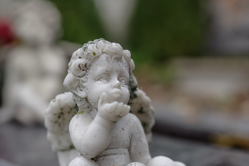 spirituality, transience, saying, memory, prayer, reflection, angel, silent, kusshand, luck, no people, representation, suffering, farewell, outdoors, death