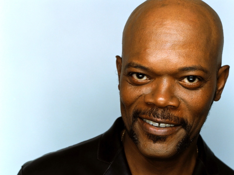 Smiling, confidence, headshot, studio shot, human face, Samuel l jackson, happiness, males, Face, one person, men, indoors, portrait, body part, front view