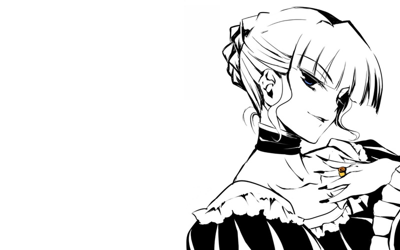 standing, human representation, human face, studio shot, body part, umineko when they cry, profile view, close-up, 1080P, digital composite, human body part