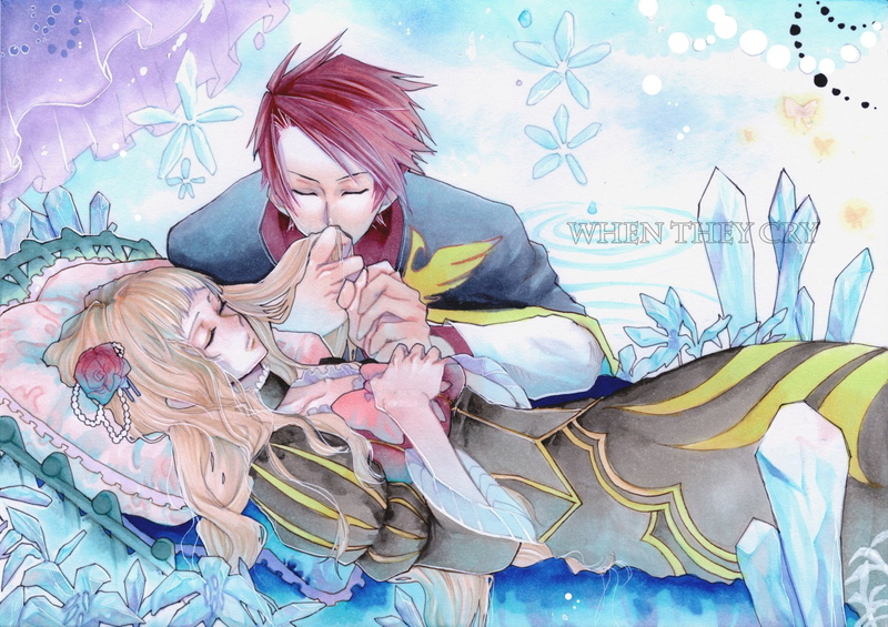 Anime, 1080P, Umineko: When They Cry, Beatrice (Umineko no Naku Koro ni), Battler Ushiromiya