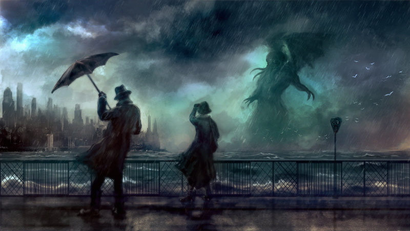 Cthulhu, artwork, 1080P
