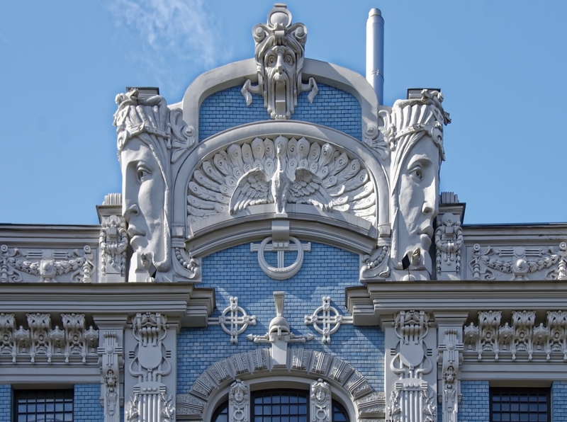 the past, representation, day, built structure, craft, baltic states, building exterior, sculpture, no people, architecture, travel destinations, outdoors