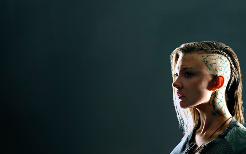 braids, 1080P, side shave, Natalie Dormer, Cressida, Hunger Games