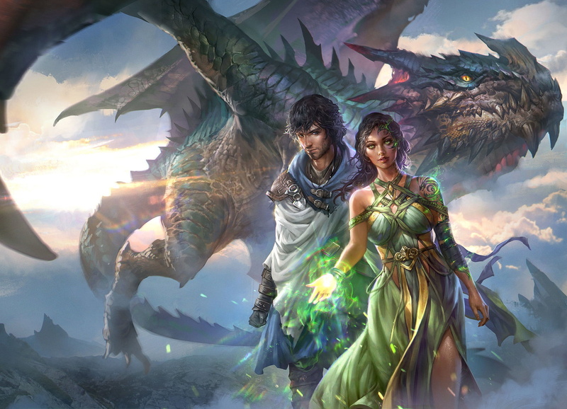 art, 1080P, fanetti, jeremy chong, dragon, Book Cover 3