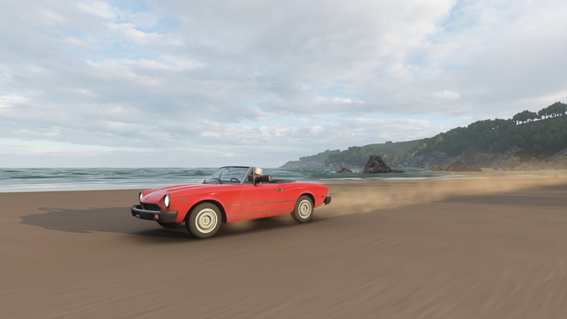 sports, racer, Forza, car, 1080P, Forza Horizon 4, 1973 Ford LTD, photography, race cars, gamepc