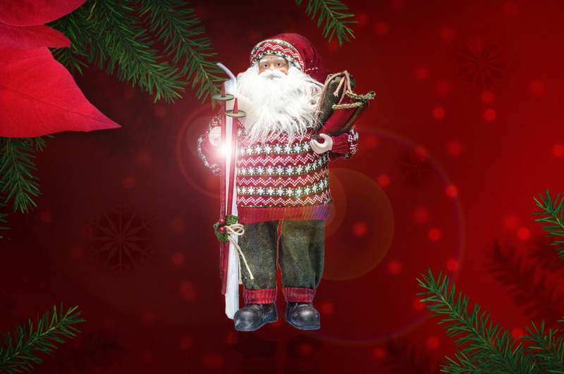 decoration, christmas, old, nature, artificial, rosy, christmas decoration, season, holiday, santa, xmas, christmas ornament, 1080P, claus, celebration