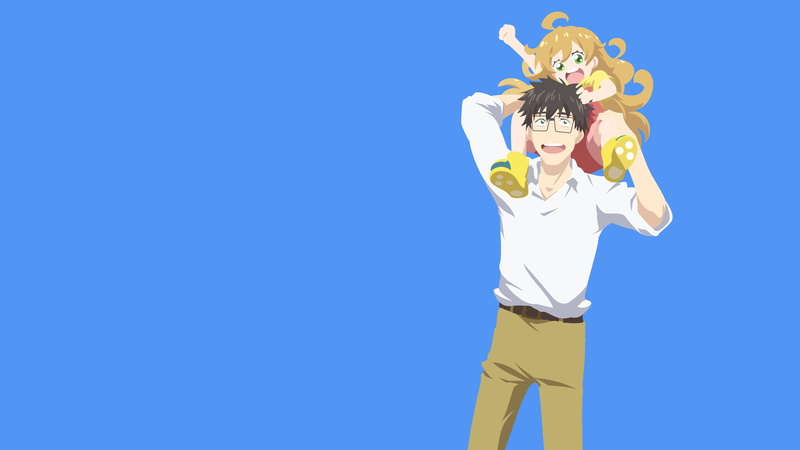 blue, human limb, blue background, nature, front view, copy space, Inuzuka Kōhei, sunny, colored background, Tsumugi Inuzuka, sport, 4K, one person, three quarter length