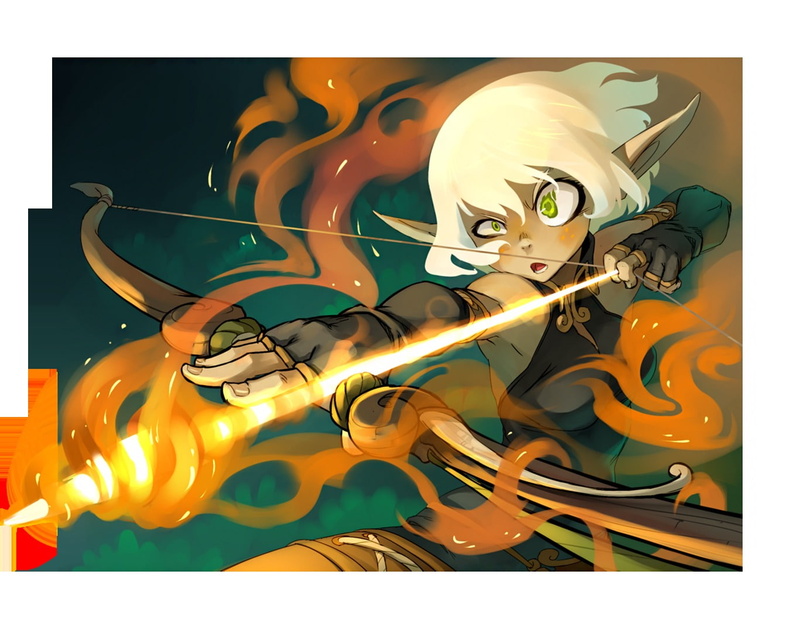 720P, Anime, Wakfu, Evangelyne (Wakfu)
