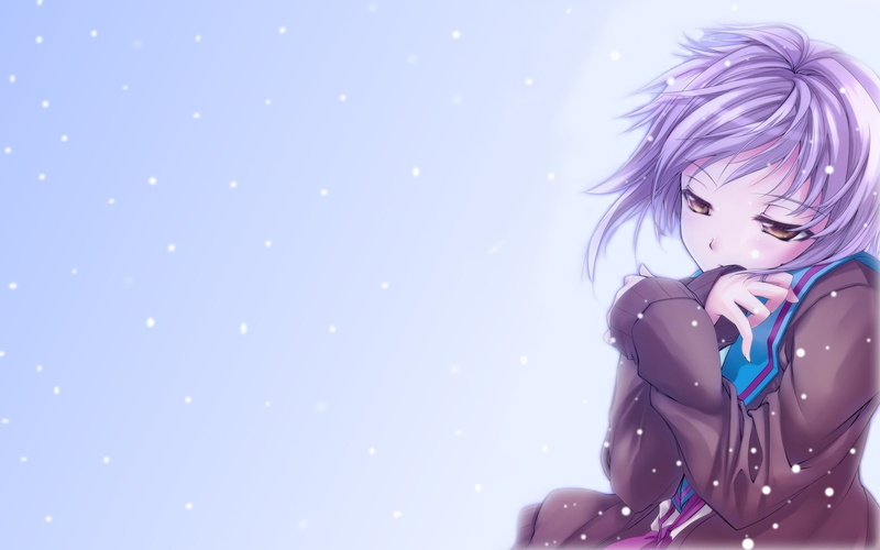 1080P, The Melancholy of Haruhi Suzumiya, Nagato Yuki, anime