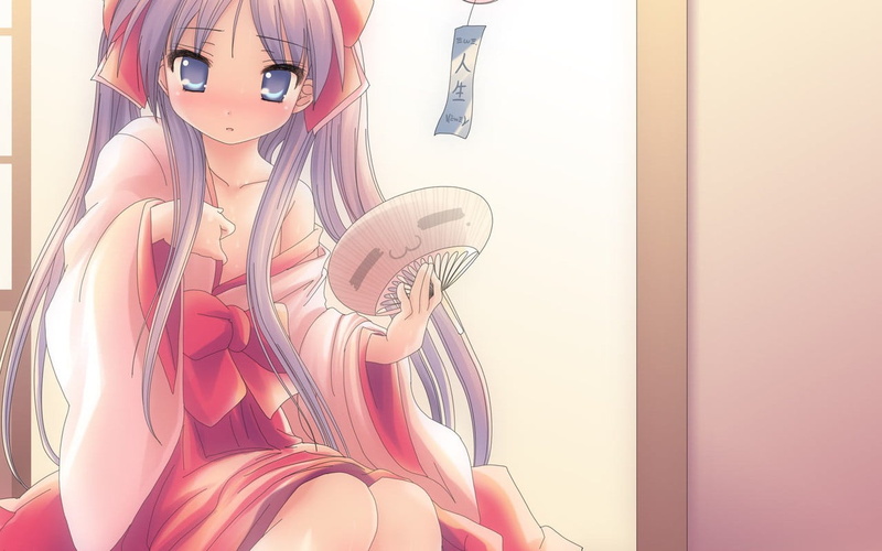 disguise, anime, pink color, representation, mask, 720P, women, young women, hairstyle, adult, standing, Lucky Star, human representation, indoors, young adult