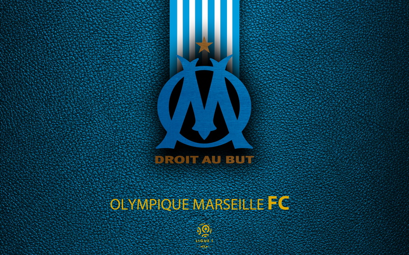 Soccer, Emblem, Olympique de Marseille, 4K, Logo