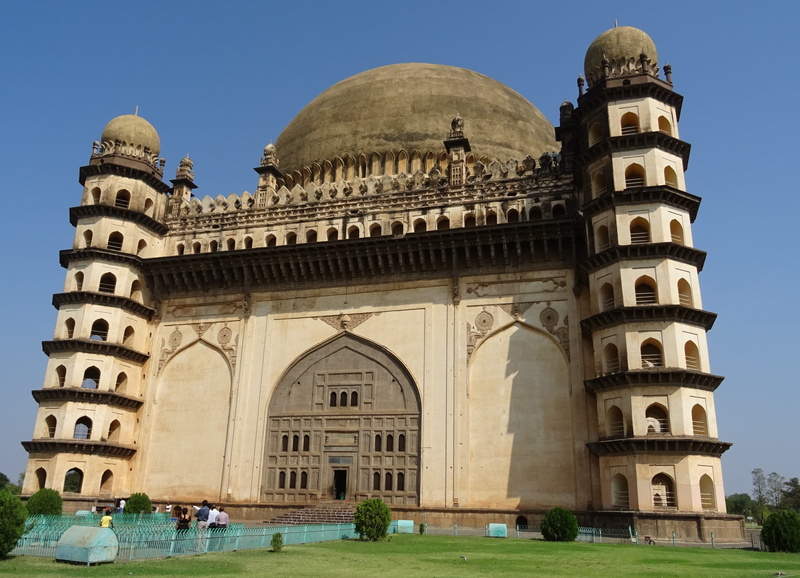 architecture, tomb, landmark, the past, mohammed adil shah, india, nature, Gol Gumbaz, religion, karnataka, islam, historical, place of worship, bijapur