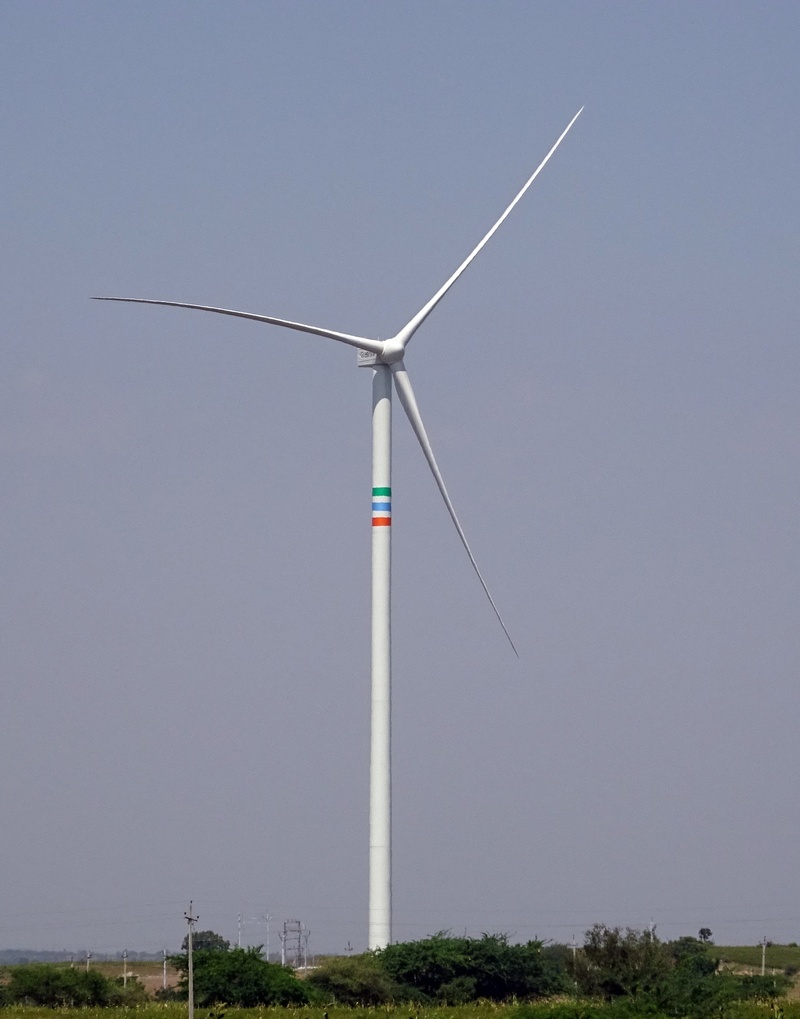 sky, renewable energy, bijapur, nature, india, tall - high, environment, alternative energy, wind power, clear sky, environmental conservation, technology
