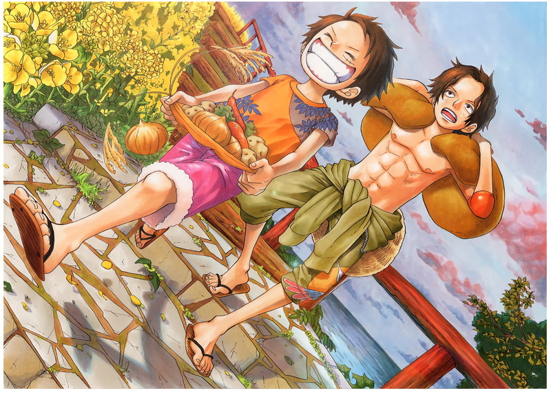 Portgas D. Ace, One Piece, Monkey D. Luffy, 1080P, Anime
