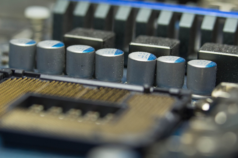 processor, electrical component, computer part, sound recording equipment, connection, indoors, component, audio equipment, no people, electricity, capacitors