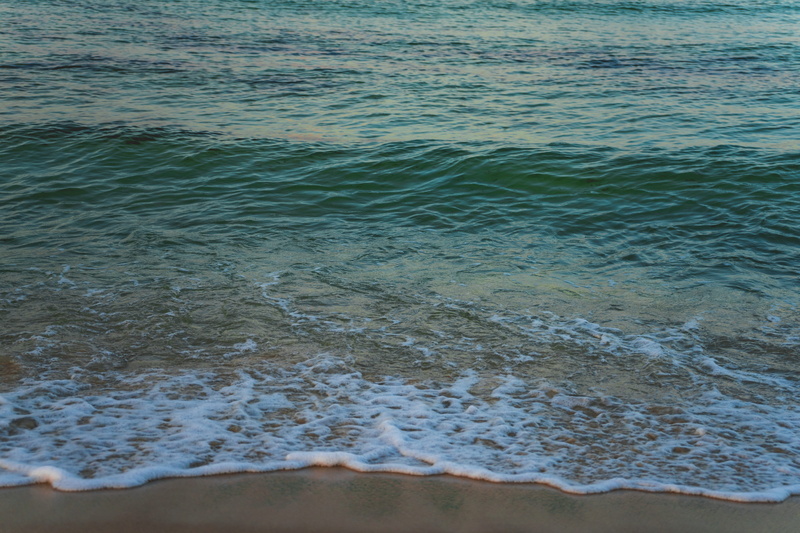 summer, sun, outdoors, ocean, motion, colorful, sony, tranquility, beauty in nature, green, scenics - nature, pcb, sunrise, morning, day, sea, sand, water