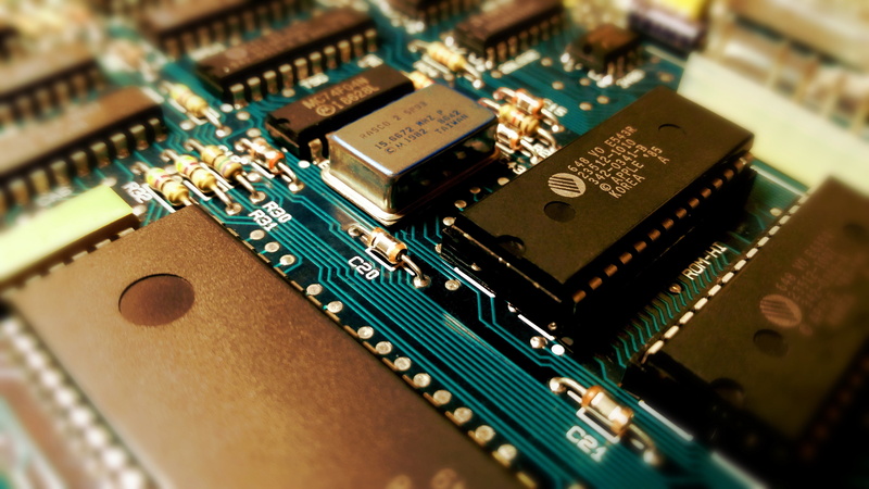 PCB, Motherboards, closeup, Retro computers, 5K