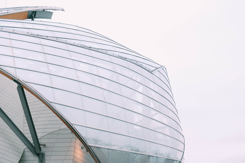 tower, storage tank, glass - material, convention center, staircase, town, sky, time, clear sky, amphitheater, architecture, industry, city, copy space