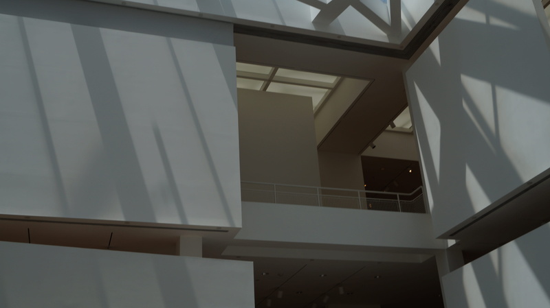 building, control tower, atlanta, glass - material, high museum of art, 5K, window, pillar, usa, office building, steps and staircases, architectural column